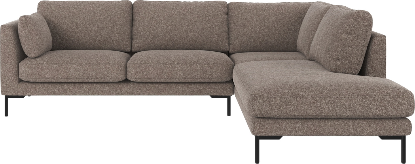 Hjørnesofa Højrevendt Rowico Corwin Fsc-mix Skandinavisk Design   Mørk Beige Bobby