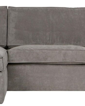Hjørnesofa Venstrevendt Woood Thomas Ribstofssofa Grå B283ã D197 Cm