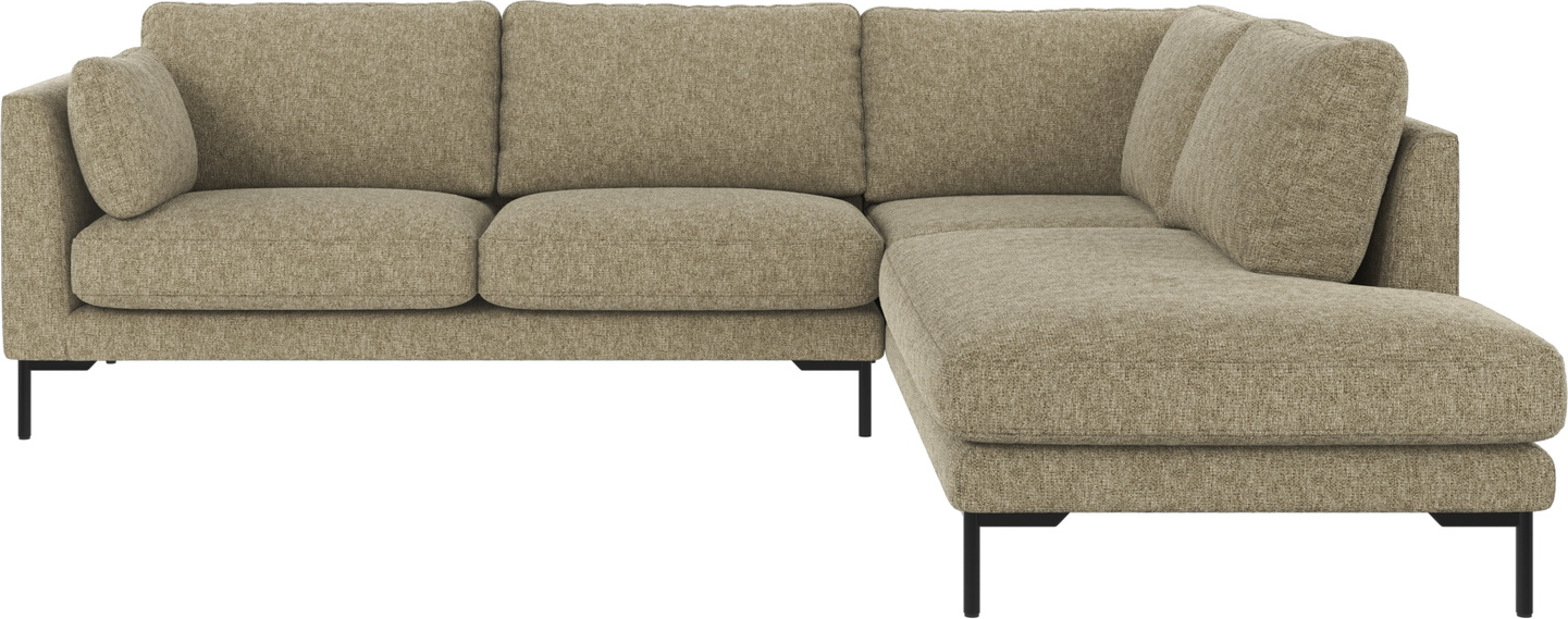 Højrevendt Hjørnesofa Rowico Corwin Max 55 Grøn Sort Stof 266ã 226 Cm