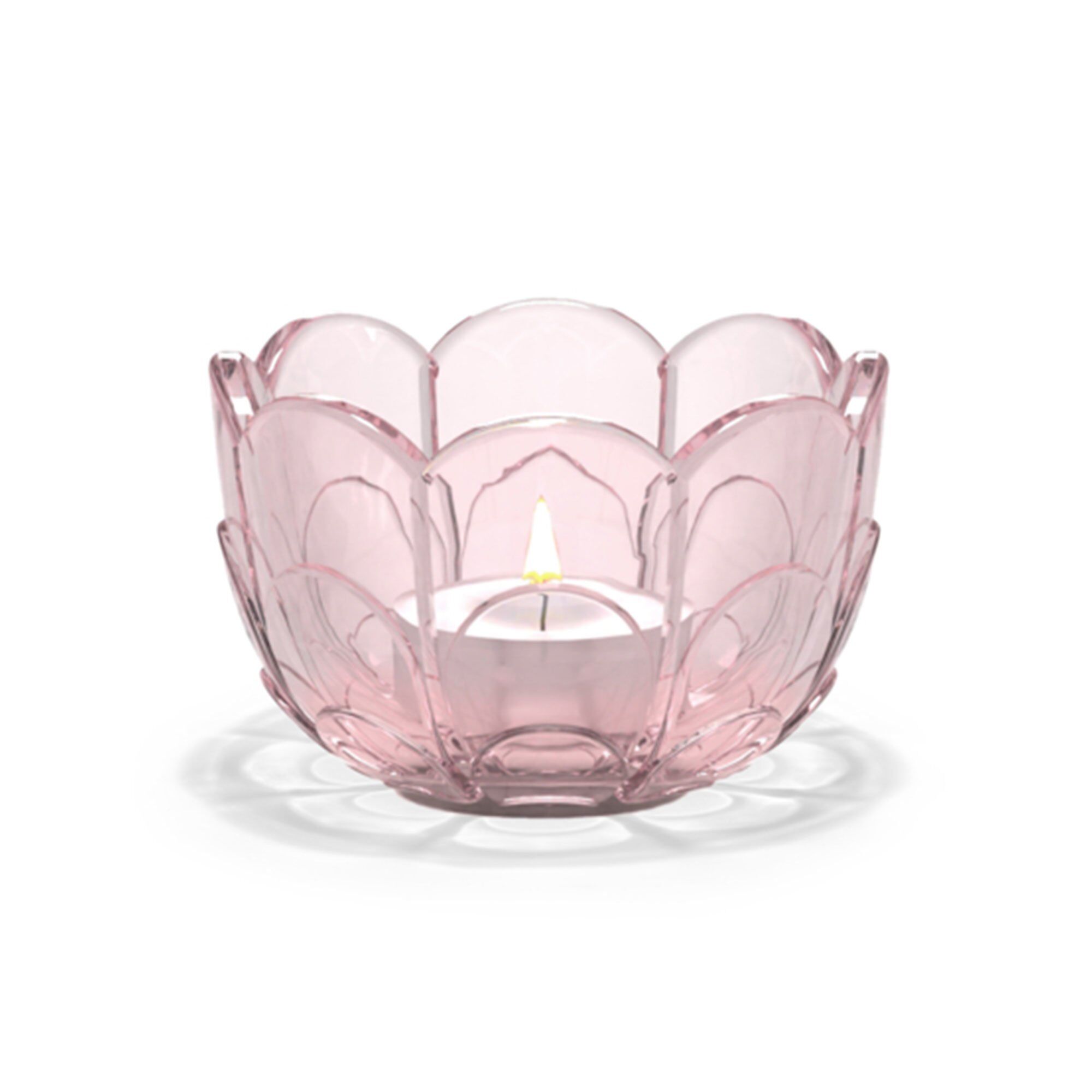 Holmegaard Lily Fyrfadsstage Cm Cherry Blossom