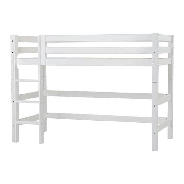 Hoppekids Eco Luxury Mellemhøj Seng Med Stige 90x200 Cmâ Flex Bund Og Eco Luxury Madras : Erling Christensen Møbler