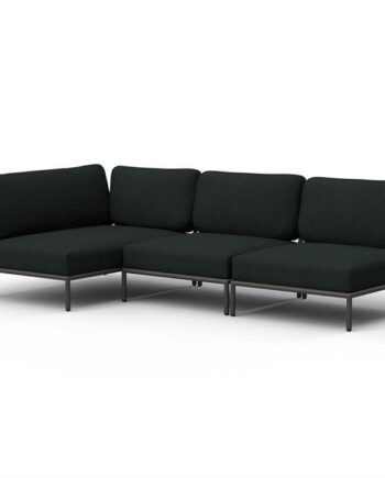 Houe Level Loungesæt Setting   Alpine Stofgruppe Sunbrella Heritage  : Erling Christensen Møbler