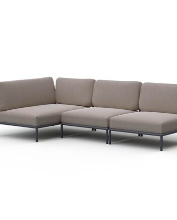 Houe Level Loungesæt Setting   Ash Stofgruppe Sunbrella Heritage  : Erling Christensen Møbler