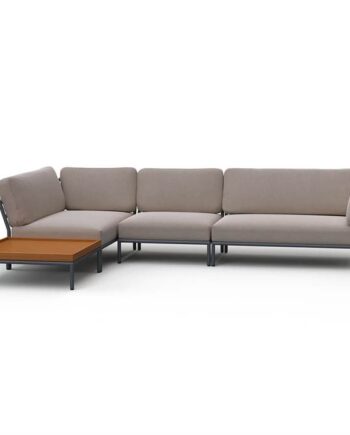 Houe Level Loungesæt Setting   Ash Stofgruppe Sunbrella Heritage  : Erling Christensen Møbler