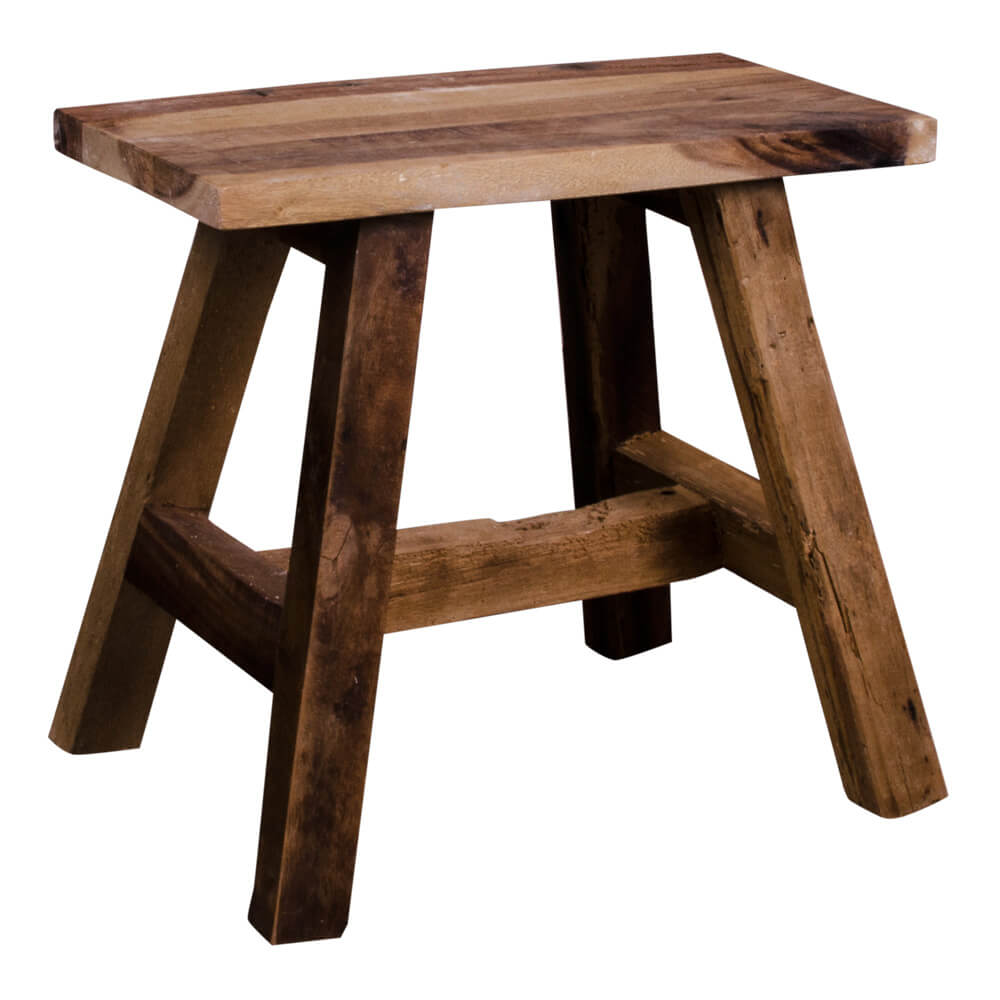 House Nordic Barcelona Teak Bænk Genbrugs Teaktræ  50x25