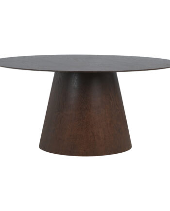 House Nordic Bolton Spisebord  Oval Brun Valnøddefinér  160x90