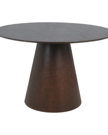 House Nordic Bolton Spisebord  Oval Brun Valnøddefinér  ø120