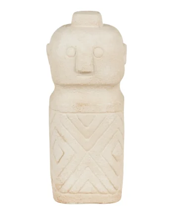 House Nordic Dekorations Figur  Kvadratisk Beige Cement    5x6
