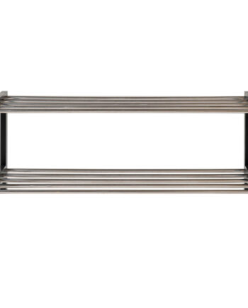 House Nordic Padova Skoreol       Hylder Sort Poppeltræ Og Stål  78x34