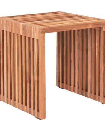 House Nordic Pego Hjørnebord  Kvadratisk Natur Teaktræ  40x40