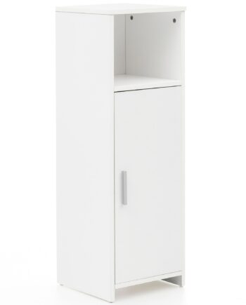 Hvidt Badeværelsesskab  30   95     30 Cm