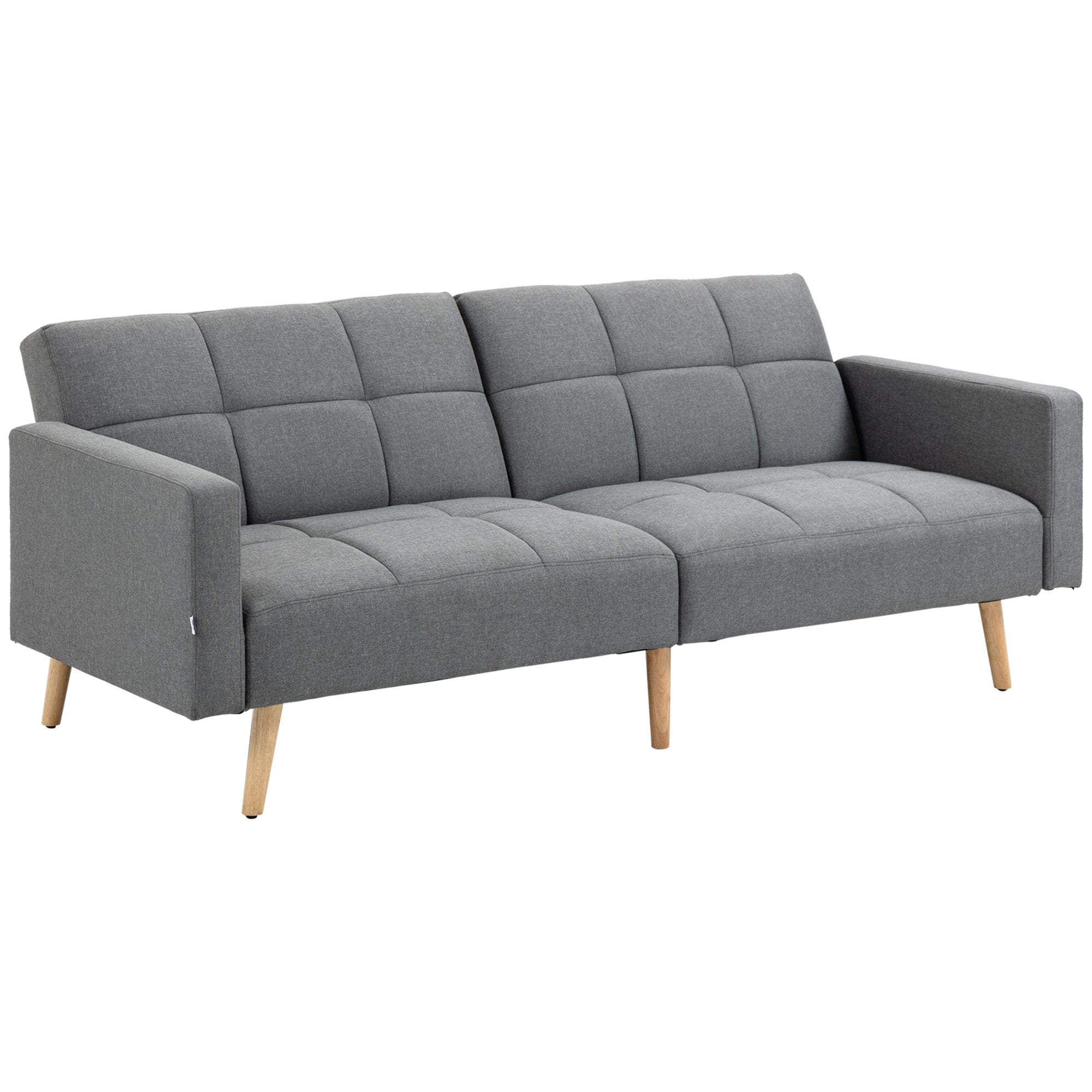 Sovesofa 205 88 Cm Sofa Med Sengefunktion Sofa Med Siddehynde Hørlook Grå