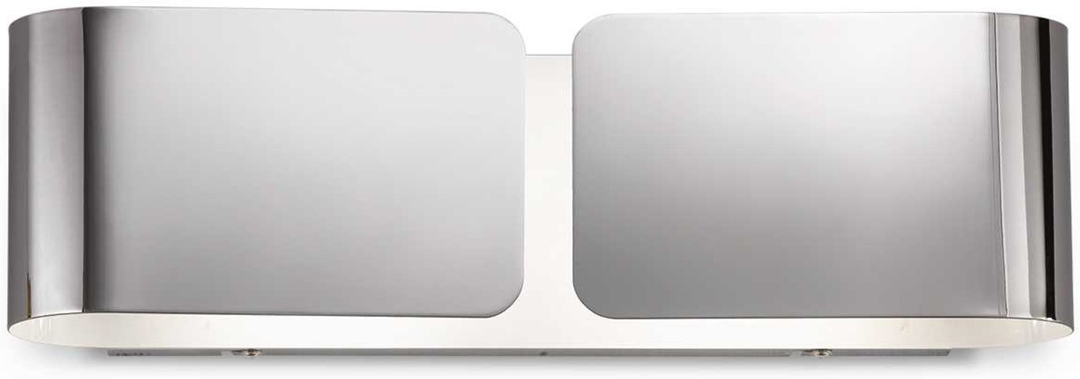 Ideal Lux Clip Væglampe Krom 12 5x11x44 Cm   Moderne Indendørsbelysning Med     E27