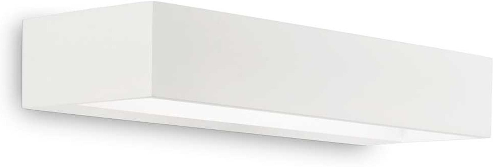 Ideal Lux Cube Væglampe Indendørs Rektangulær 30x10x5 Cm Med Integreret Led 600 Lm 3000k Hvid