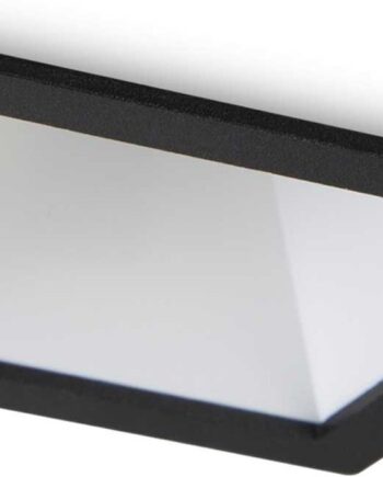 Ideal Lux Game Indbygningslampe Led Downlight Firkantet Sort Hvid 1000 Lm 3000k