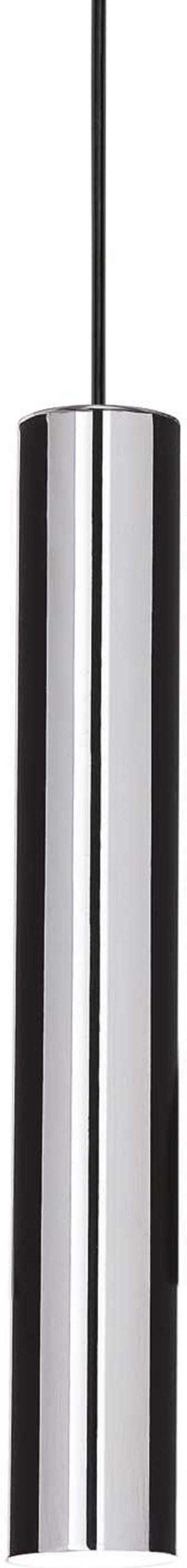 Ideal Lux Pendel Lampe Look ø60 Cm H56-140 Cm Krom Metal Med Gu10 Pære 28w Varm Hvid