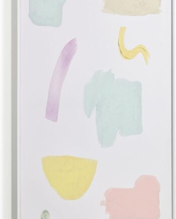 Illustration Med Ramme Kave Home Maite   Moderne Nordisk Flerfarvet 70ã 43ã 50 Cm