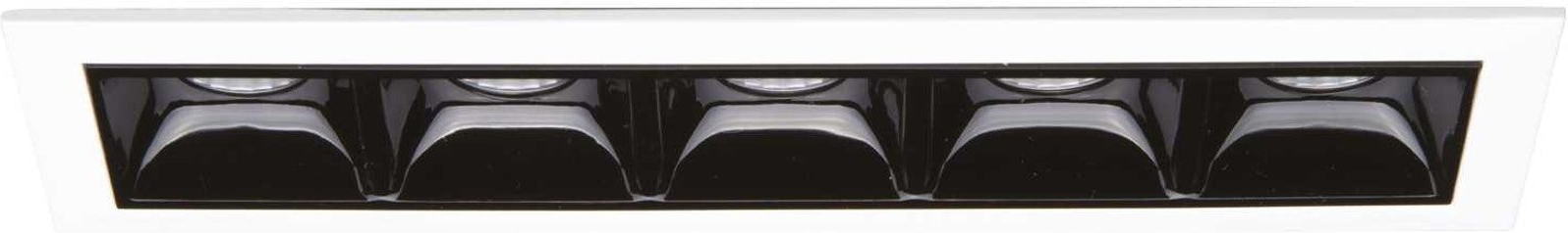 Indbygningsdownlight Ideal Lux Lika Led 1100 Lm 3000   12     Hvid Grå Aluminium