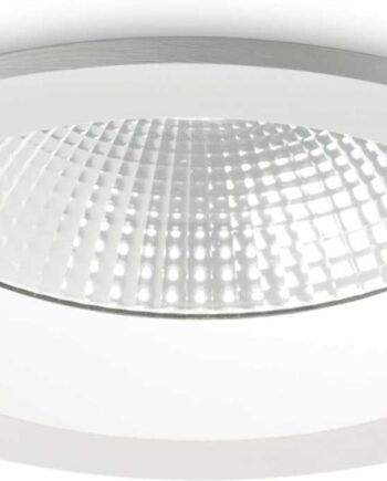 Indbygningslampe Ideal Lux Basic Accent Integreret Led D18     H8 Cm Ip44 2900 Lm 3000