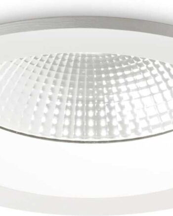 Indbygningslampe Ideal Lux Basic Accent 30w 3150 Lm 4000   ø18   Cm Ip44