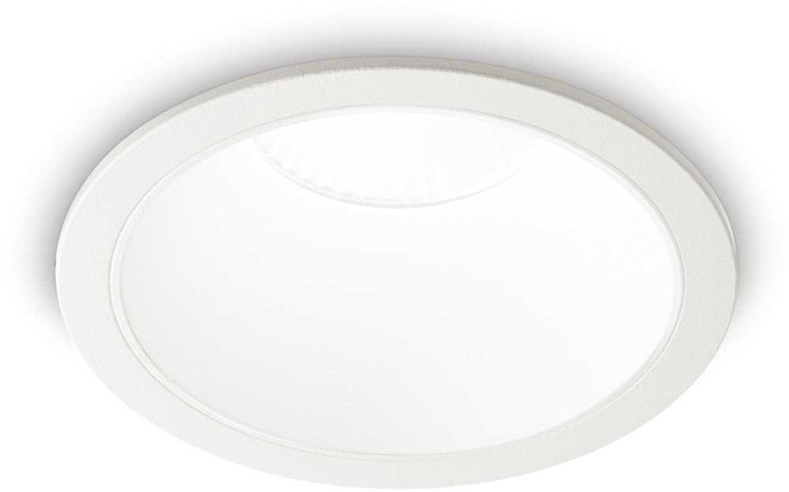 Indbygningslampe Ideal Lux Game Downlight ø8   Cm Integreret Led 830 Lm 2700k Hvid