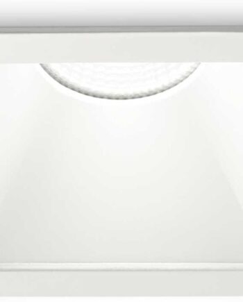 Indbygningslampe Ideal Lux Game Firkantet Hvid Aluminium Led Downlight 3000k 1000lm 11w Ip20