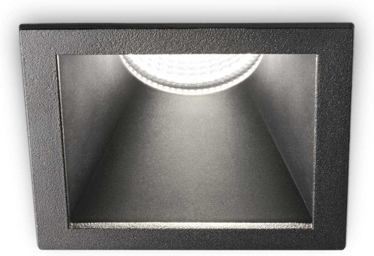 Indbygningslampe Ideal Lux Game Sort Led 11w 1000 Lm 3000   Varm Hvid 12ã   4ã     Cm Ip20