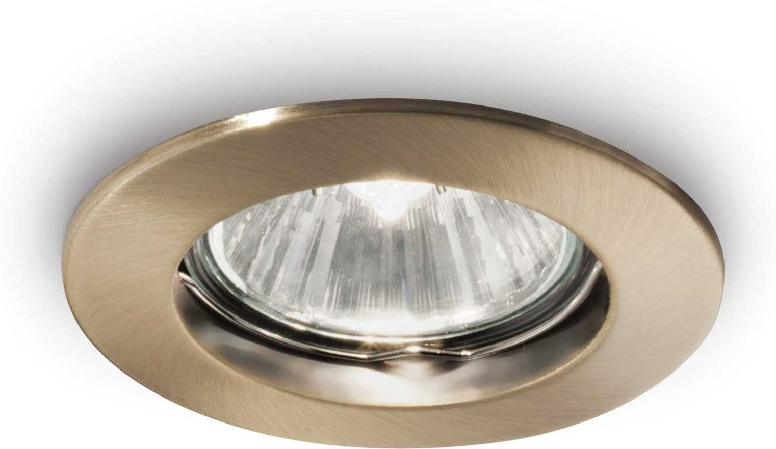 Indbygningslampe Ideal Lux Jazz ø7       Cm Brændt Metal Gu10 Ip20