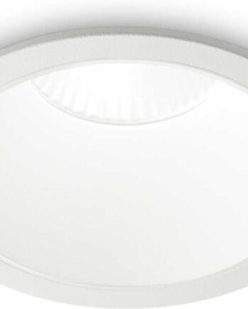 Indbygningsspot Rund Ideal Lux Game ø8   Cm Hvid 4000   Led 1080 Lm Ip20
