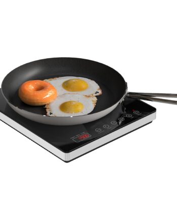 Induktionskogeplade Med 10 Temperaturniveauer  Touchpanel  Sort