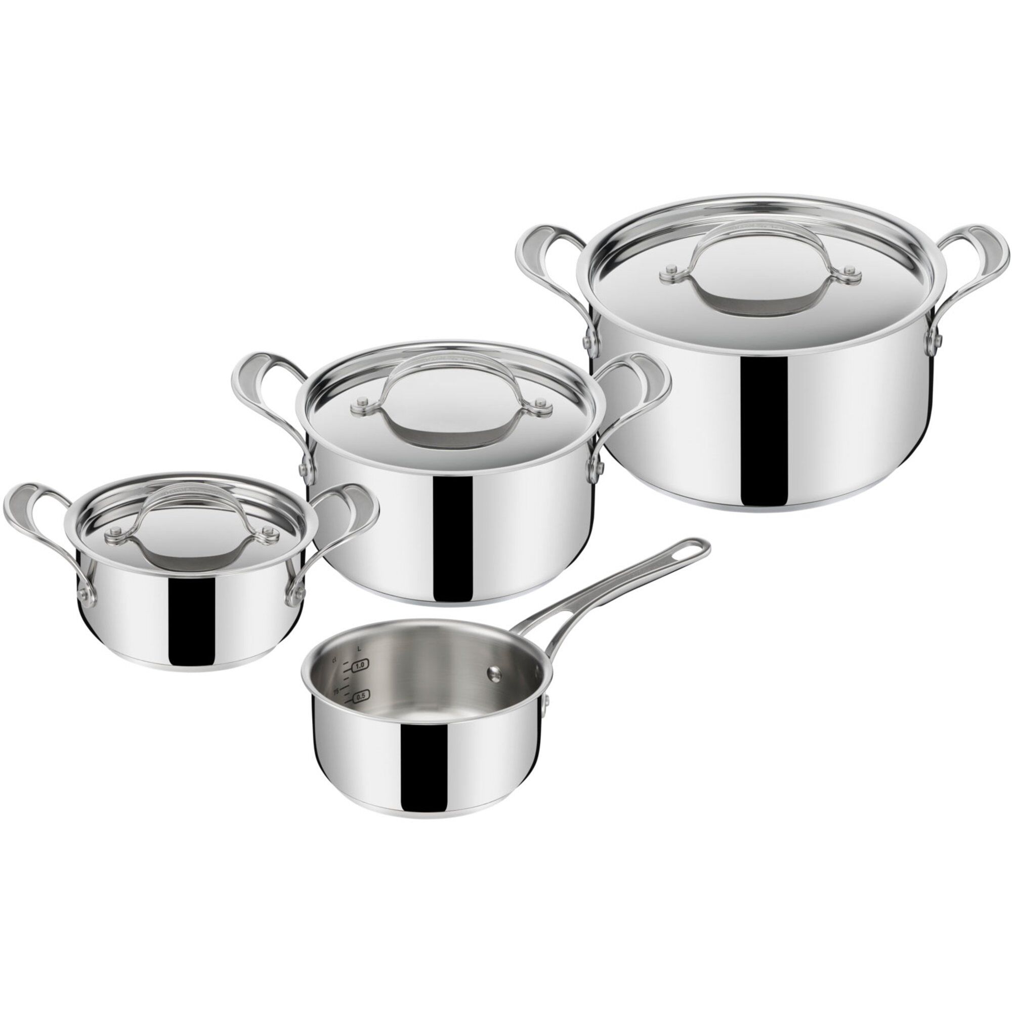 Jamie Oliver Cook 39   Classic Grydesæt   Dele