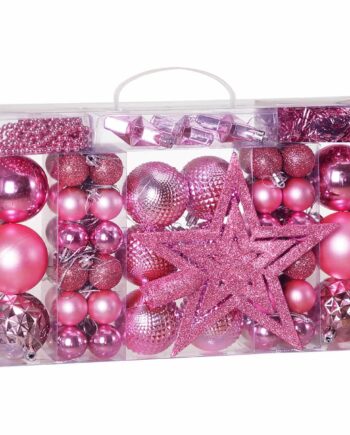 Julekugler 66 Pink