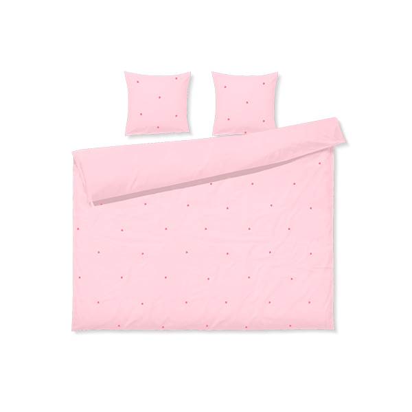 Juna Daisy Sengetøj Pink Rød 200x220 Cm  : Erling Christensen Møbler