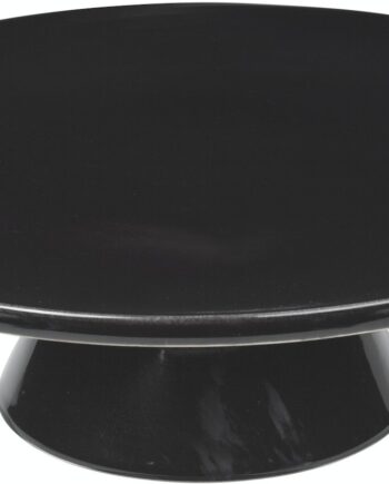 Kagefad Og Serveringsfad Broste Copenhagen Nordic Coal ø30 Cm H10 Cm Sort Stentøj