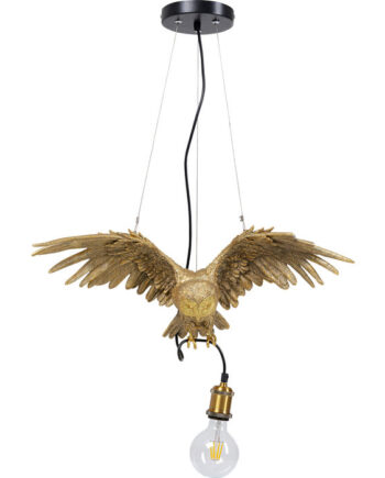 Kare Design Owl Loftlampe Polyresin Og Stål
