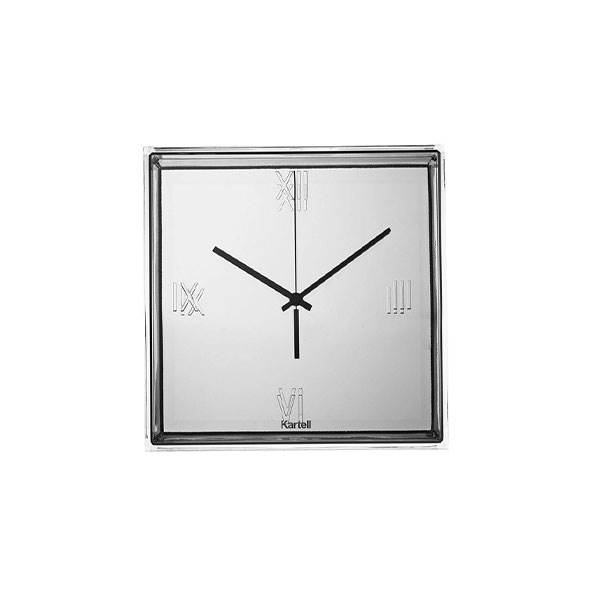 Kartell Tic Tac Vægur Chrome  : Erling Christensen Møbler