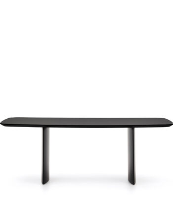 Kave Home Litto Spisebord  Rektangulær Sort Mdf  200x100