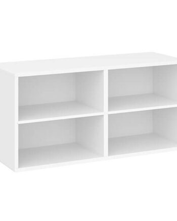 Keep By Hammel Skab Med   Faste Hylder Modul 002 Snehvid  : Erling Christensen Møbler