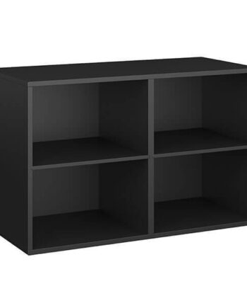 Keep By Hammel Skab Med   Faste Hylder Modul 004 Sort  : Erling Christensen Møbler