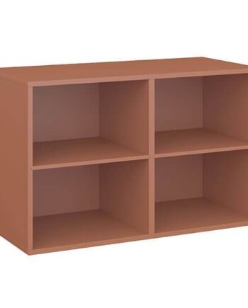 Keep By Hammel Skab Med   Faste Hylder Modul 004 Terracotta  : Erling Christensen Møbler