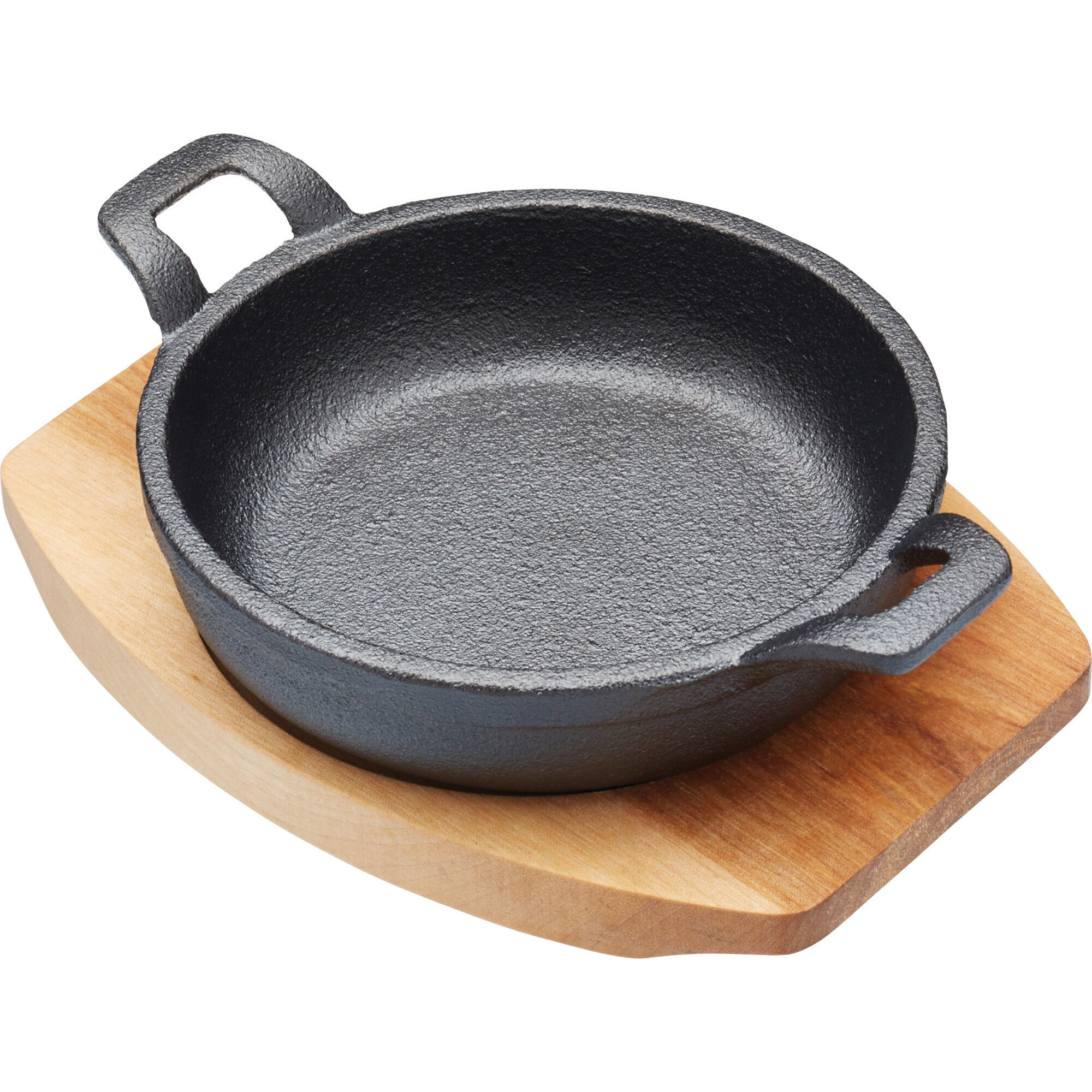 Kitchencraft Mini Serverings Støbejernsform  Sort