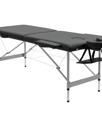 Klappelig Massagebrik Med Ansigtsåbning  Armlæn  Håndstøtter  Mobil Massagebrik  186 Cm   71 Cm   83 Cm