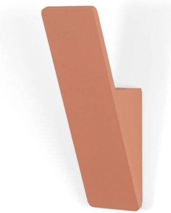 Knage Spinder Design Angle Vægkrog   Støbt Stål Lerjord H17ã B5ã D7   Cm
