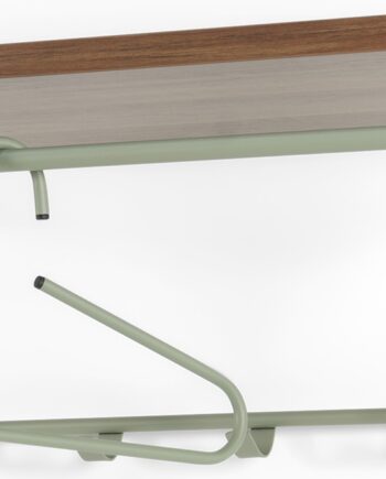 Knagerække   Hattehylde Spinder Design Rex Støvet Grøn Stål Melamin 28ã 70ã 29 Cm