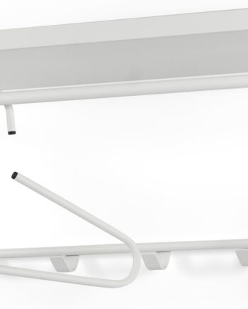 Knagerække Med Hylde Spinder Design Rex B70ã D29ã H28 Cm Hvid