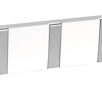 Knagerække Rowico Confetti   Hvid Lakeret Mdf Med   Foldbare Metalkroge   Pladsbesparende 70ã 7ã   Cm