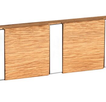 Knagerække Rowico Confetti   Olieret Egetræ Med   Foldbare Metalknager H7ã B70ã D2 Cm