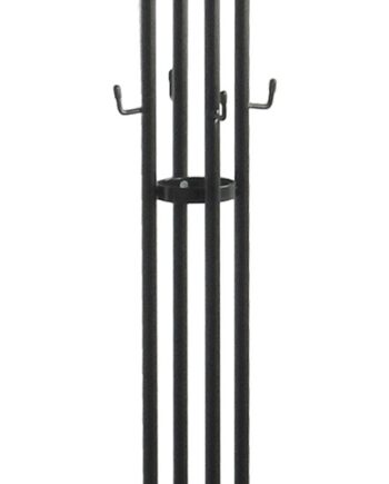 Knagerække Spinder Design Jessy Fritstående   Pulverlakeret Stål Sort H170   ø40 Cm