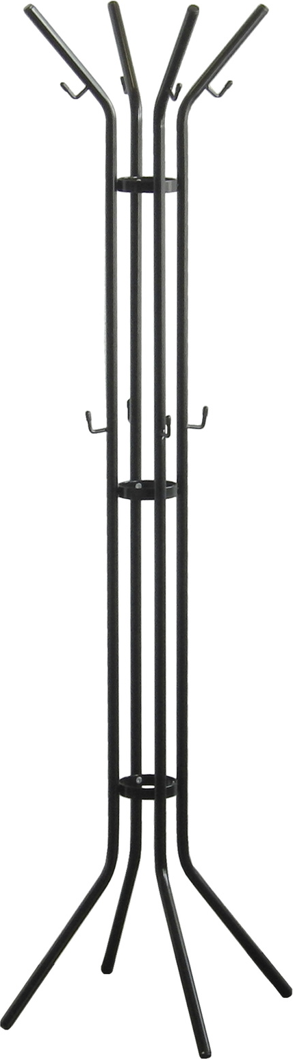 Knagerække Spinder Design Jessy Fritstående Pulverlakeret Stål Sort H170 ø40 Cm