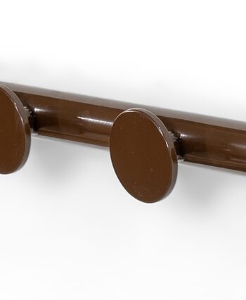 Knagerække Spinder Design Retro Chokoladebrun Stål 75 Cm   Kroge